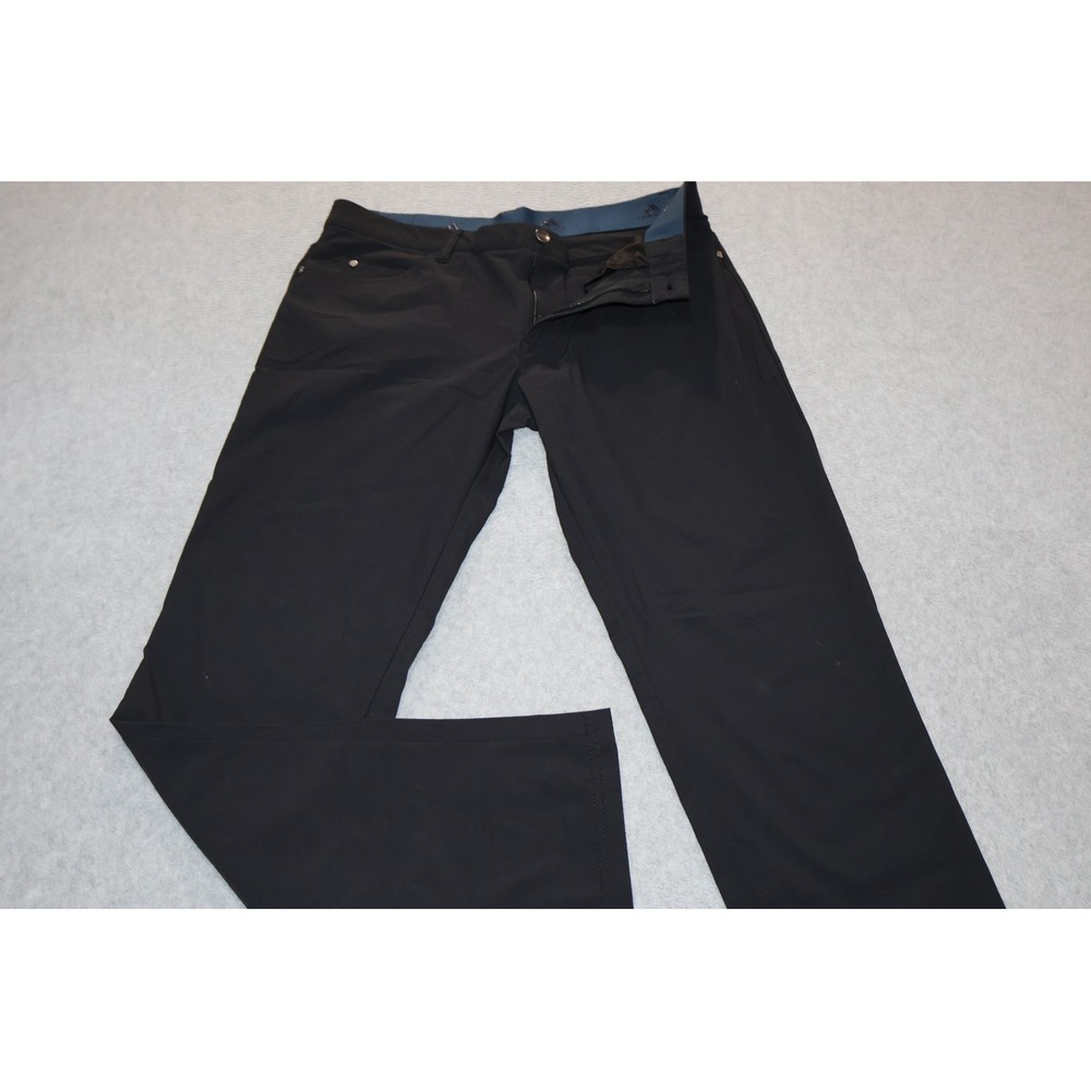 Adidas Golf Go-To 5 Pocket Pant Men 30x30 Black Tapered Fit Primegreen